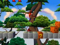 une photo d'Ã©cran de Crash Bandicoot sur Sony Playstation